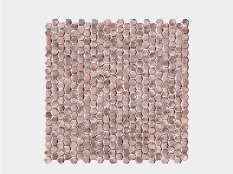 Gravity Aluminium Hexagon Rose Gold 12X12