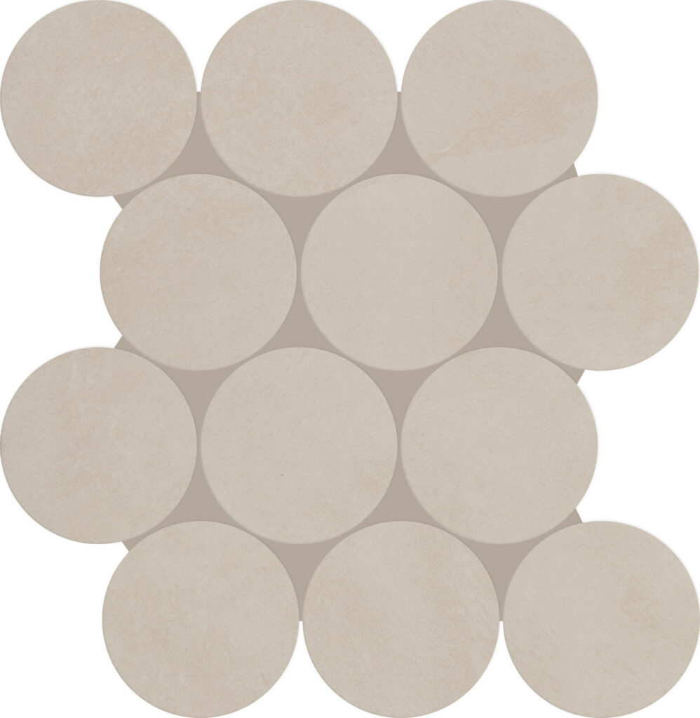 Indoterra 4 Circle Mosaic Matte Natural