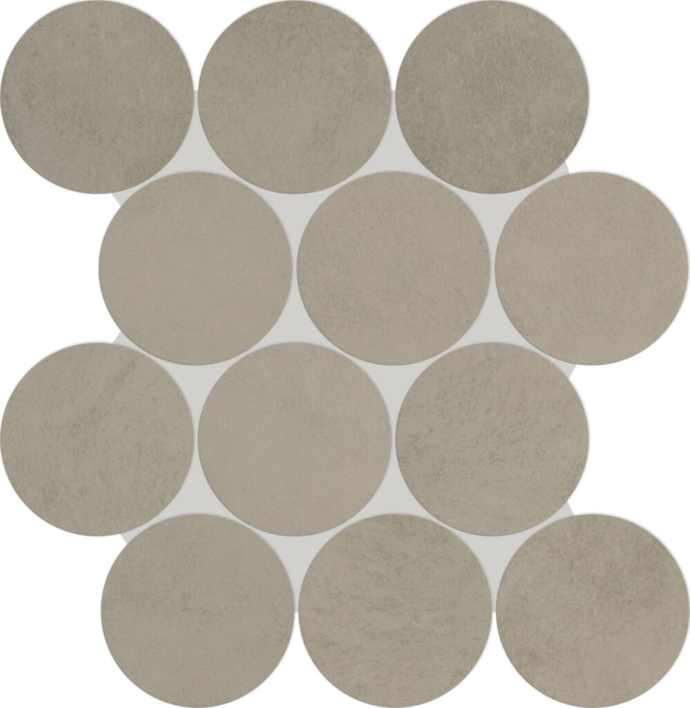 Indoterra 4 Circle Mosaic Matte Riverbed