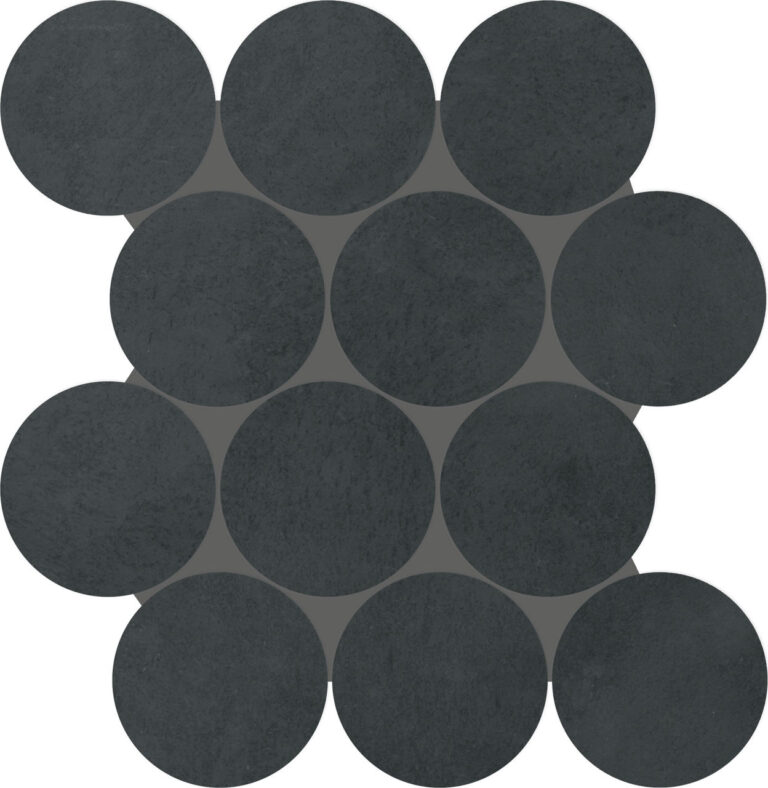 Indoterra 4 Circle Mosaic Matte Volcanic Ash