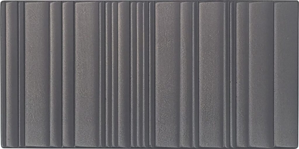 Industrial Metals 3 x 6 Grooved Iron