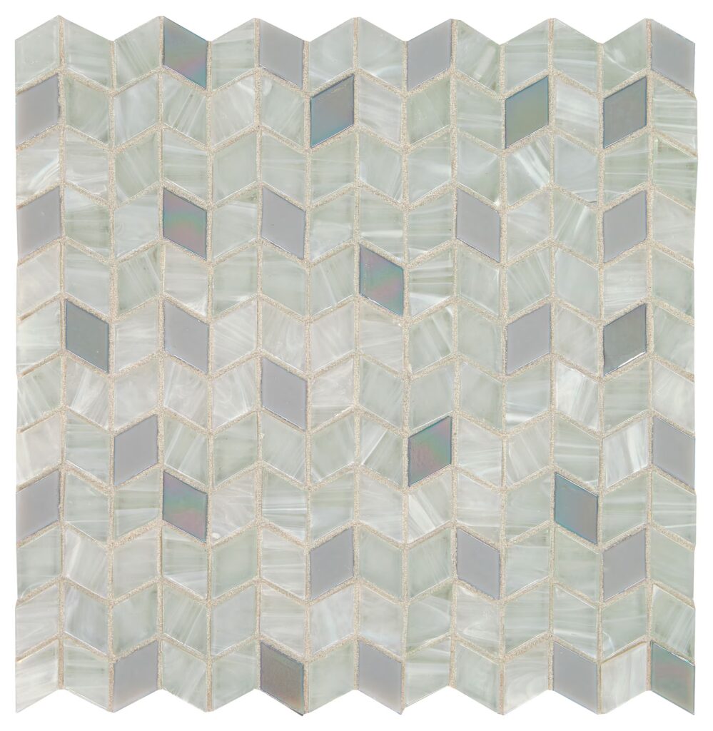 Interstellar Diamond Mosaic Mother of Pearl