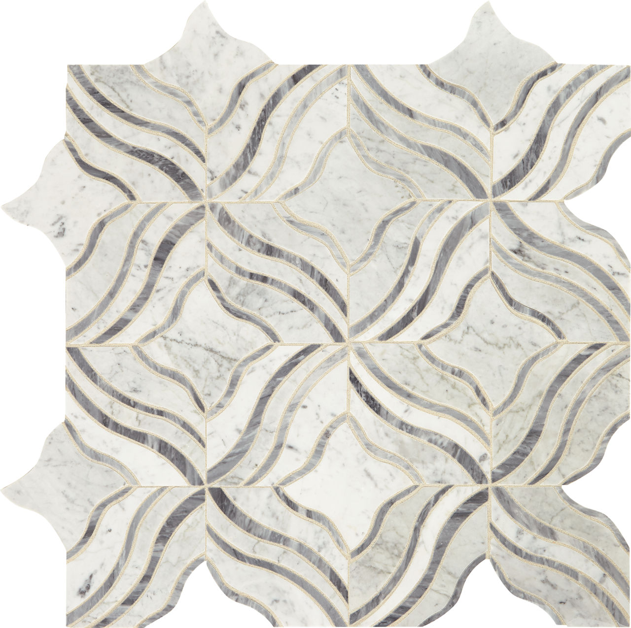 Lavaliere Carrara White/Bardiglio Melody