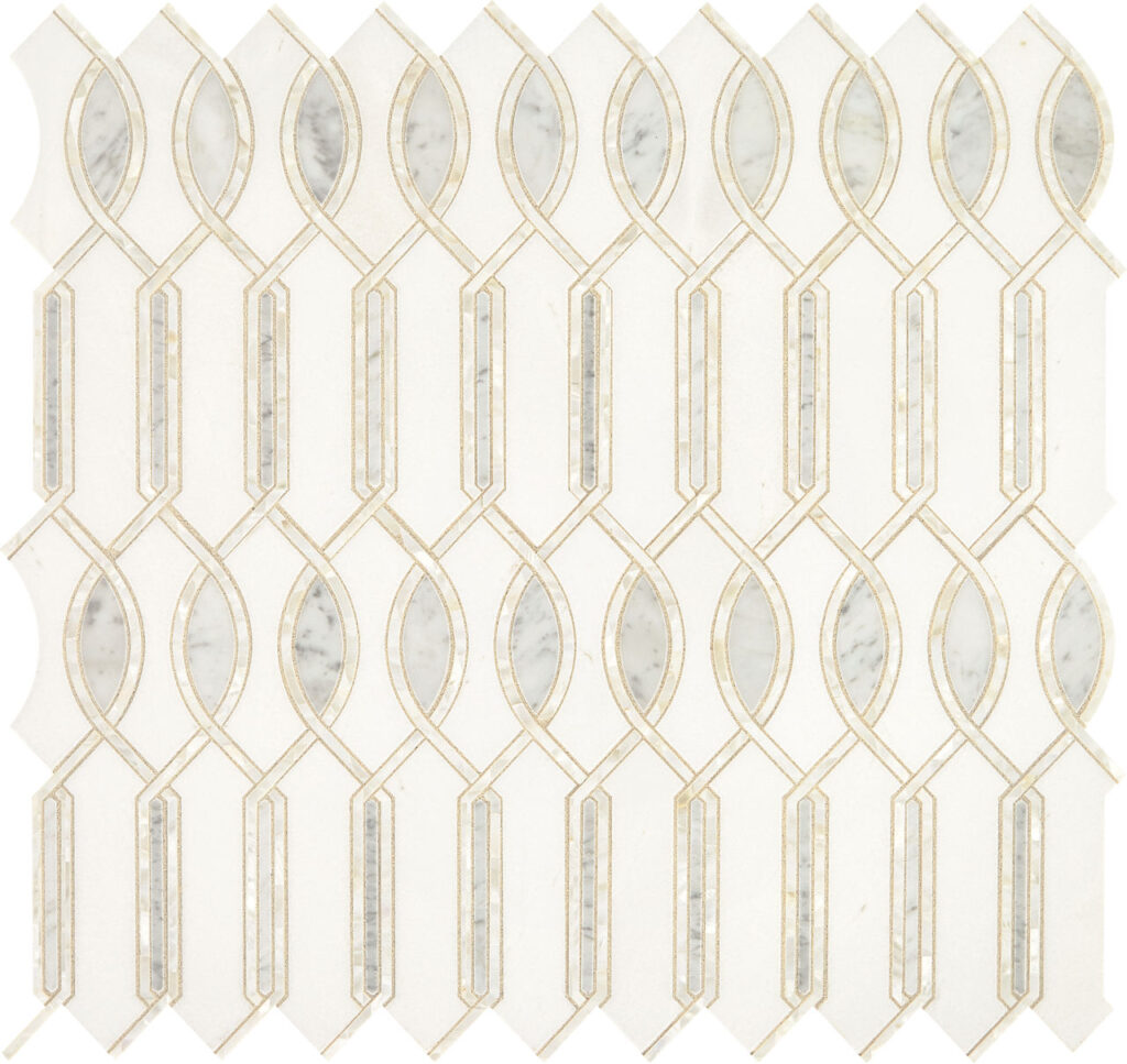 Lavaliere Carrara:Thassos:Mother Pearl Imaginare