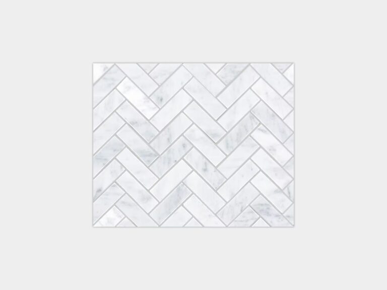 Lines Cambric Carrara Polished 13X10