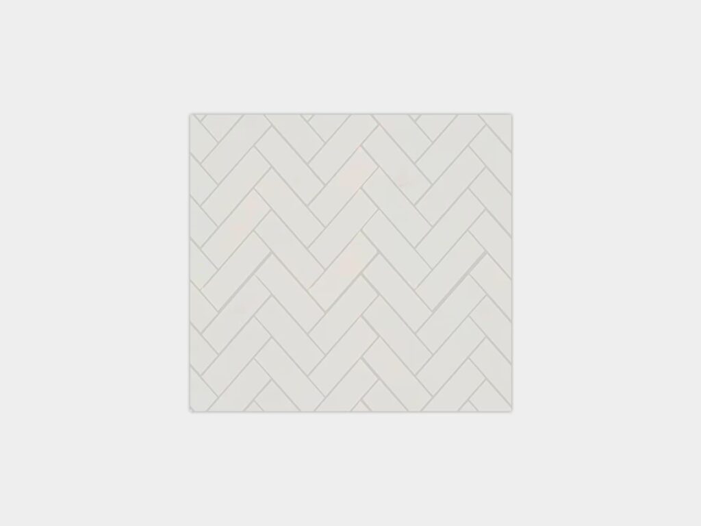 Lines Cambric Persian White Polished 13X10