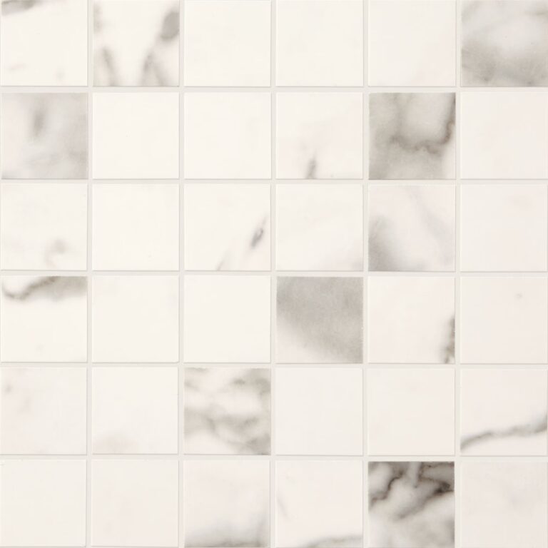 Marble Attaché 2 x 2 Mosaic Calacatta