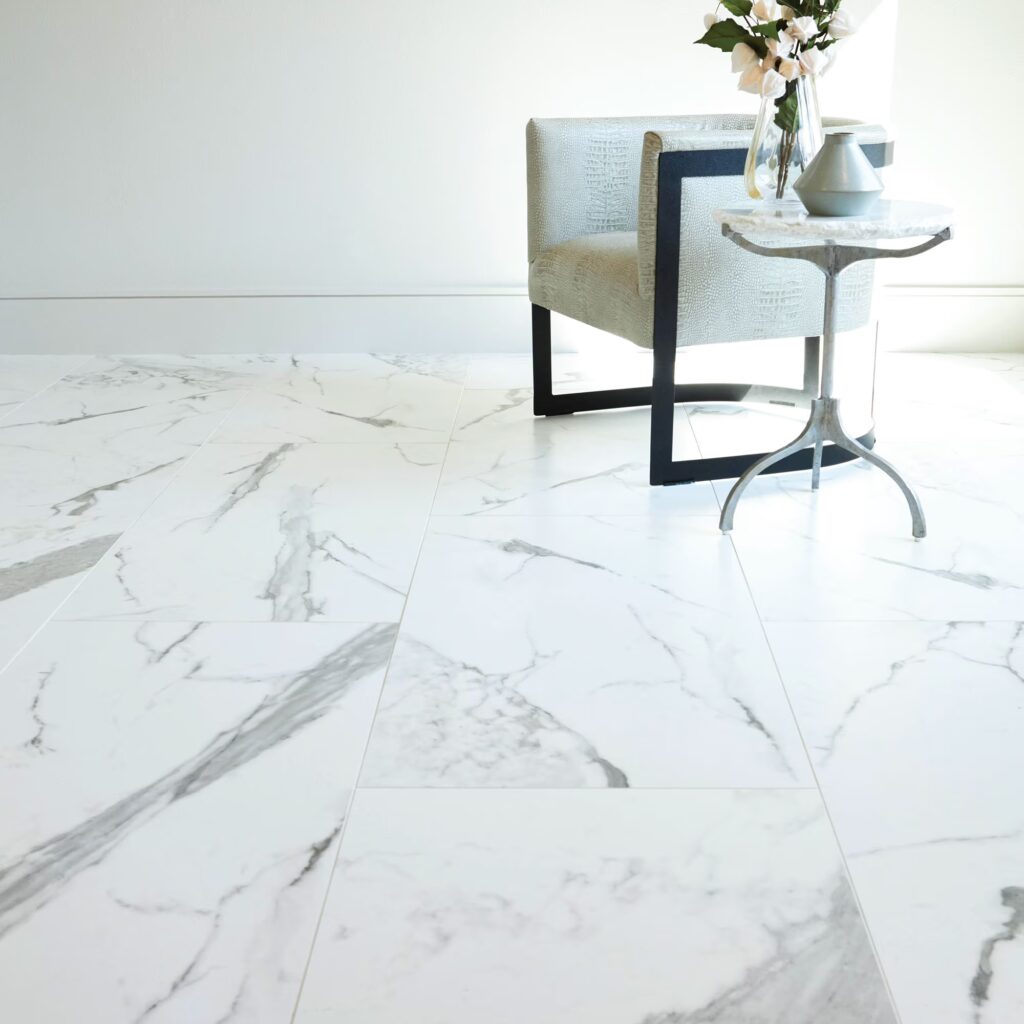 Marble Attaché 24 x 48 Satin floor sample