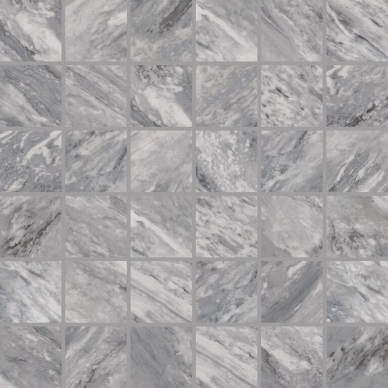 Marble Attaché Lavish 2 x 2 Mosaic Matte Stellar Gray