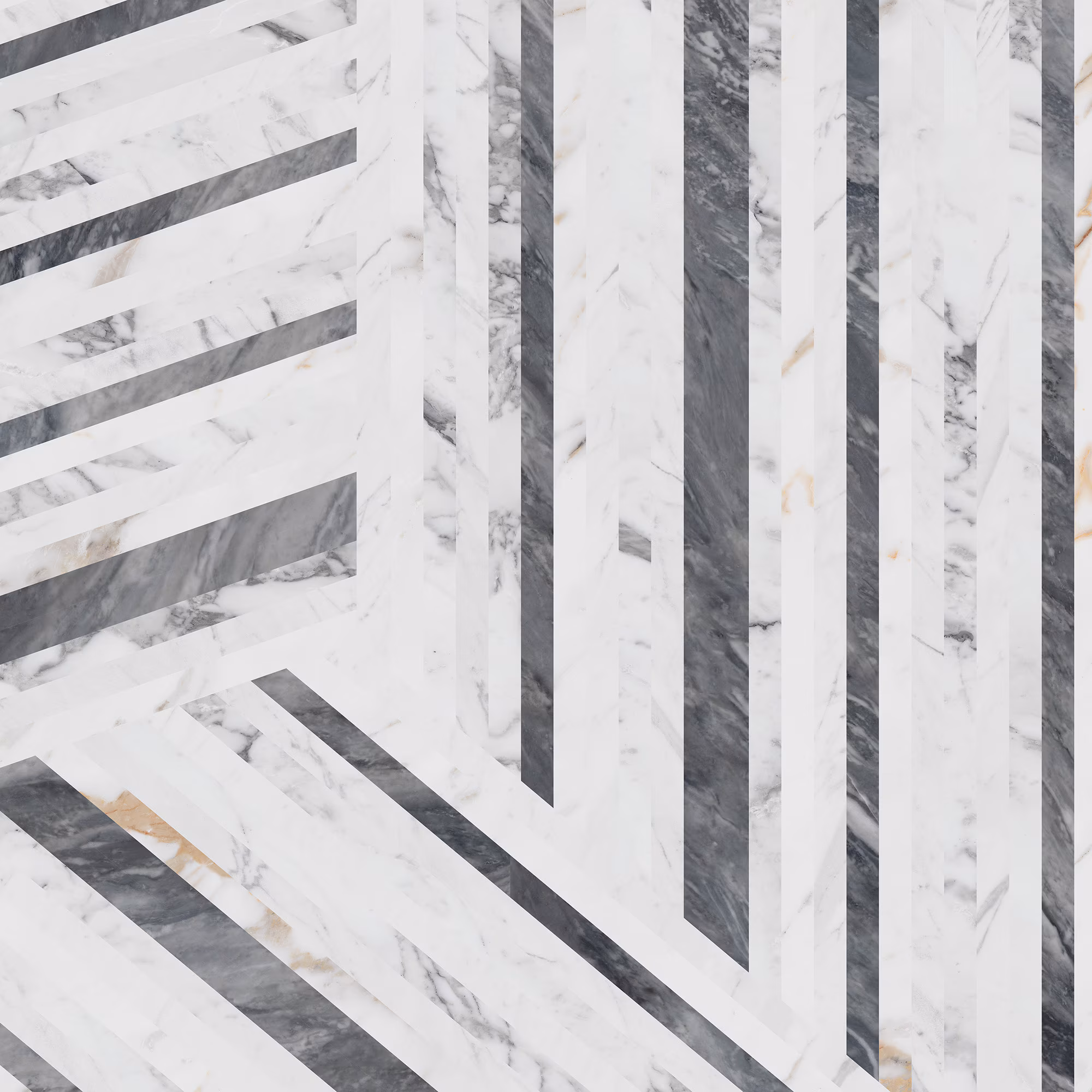 Marble Attaché Lavish Entranced Deco 24″ x 24″