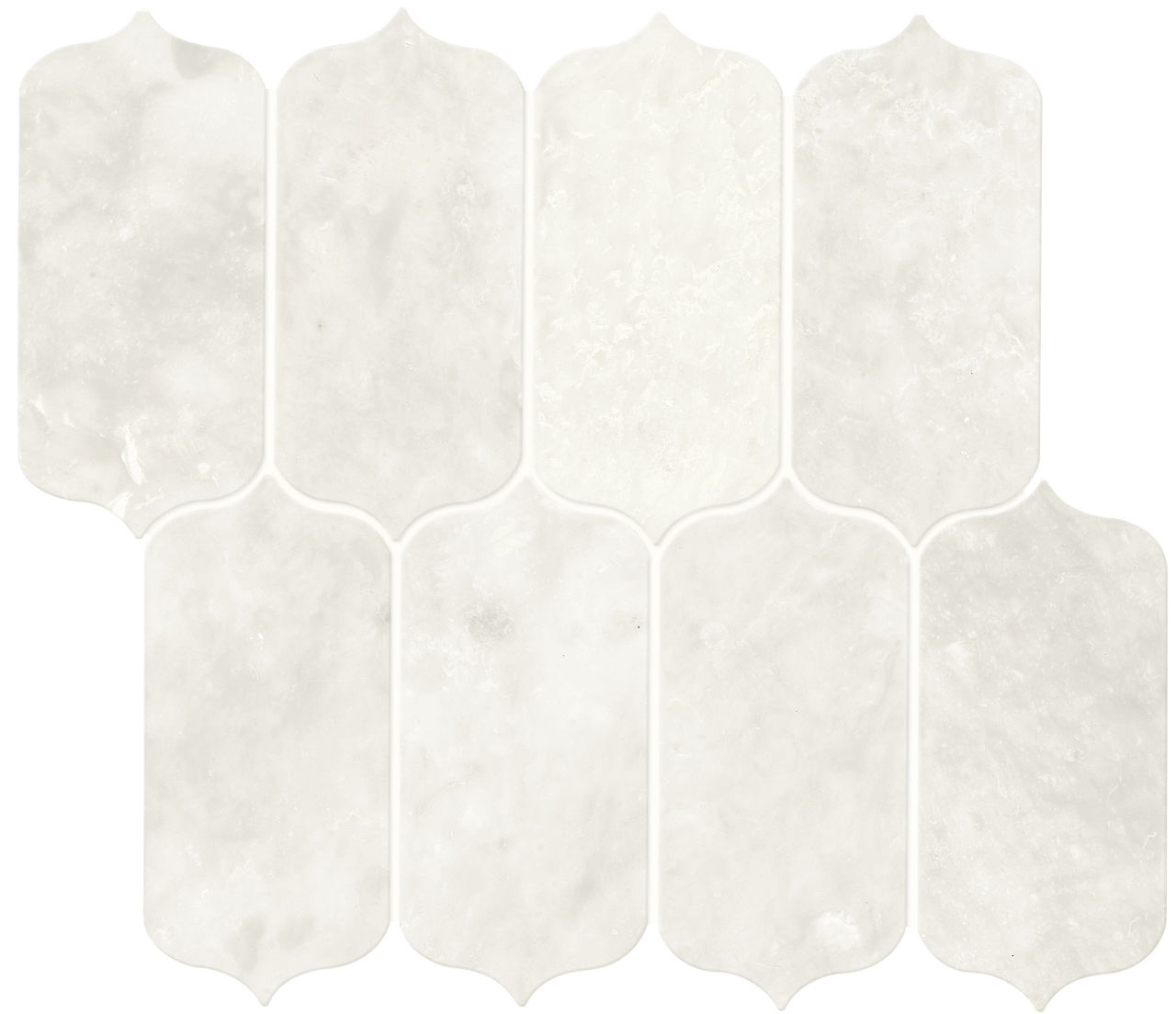 Marble Stormy Mist Ingot Mosaic