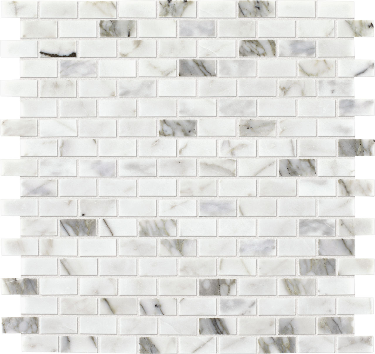 Marble Venetian Calacatta Brick Joint Mosaic