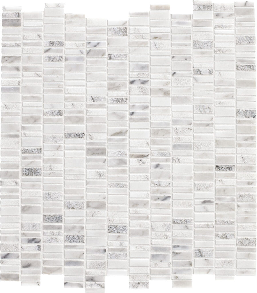Marble Venetian Calacatta Random Linear Mosaic Mix