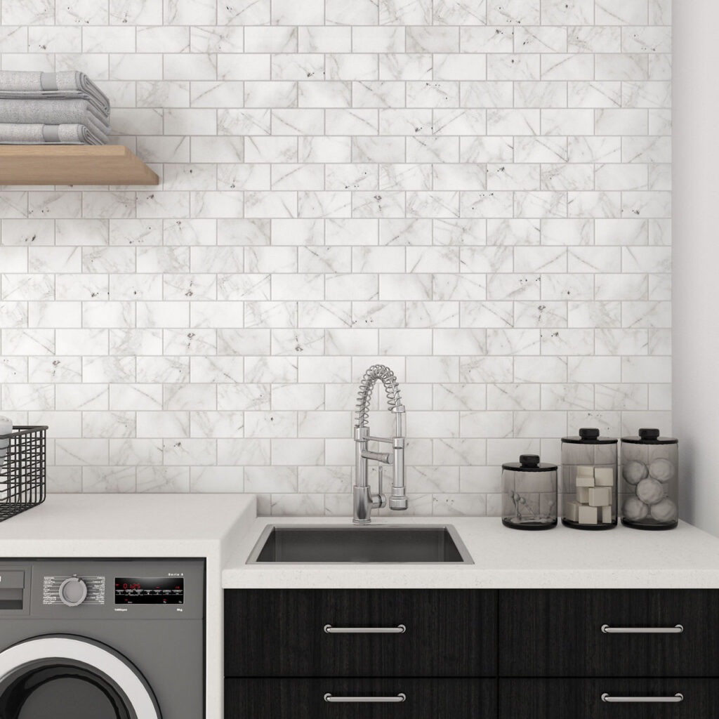 Marble Venetian Calacatta wall sample 3