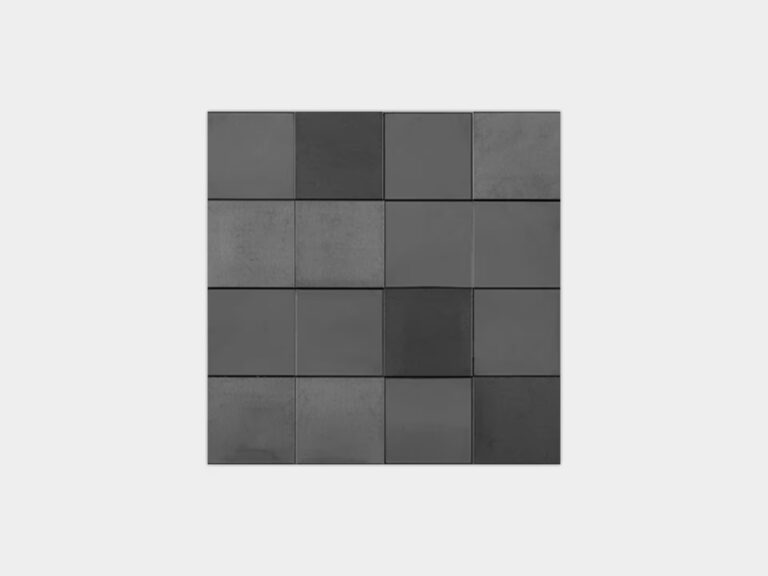 Metal Acero Anthracite 3D Cubes 12X12