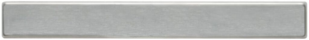 Metallica Brushed Stainless Steel 1 x 10 Liner