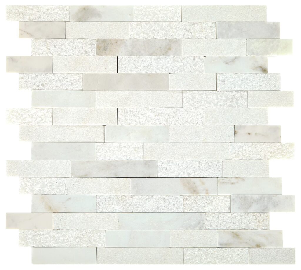 Minute Mosaix Random Linear Daphne White