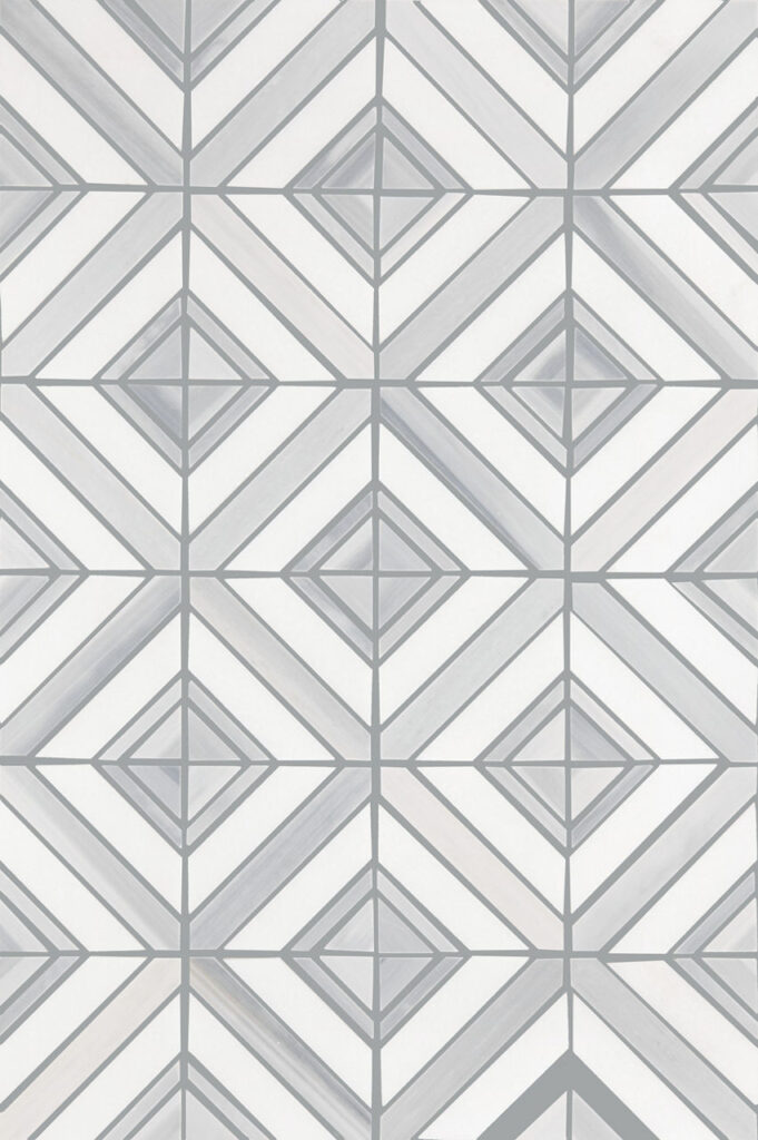 Perfit Mosaix Grey Palissandro & Thassos Maze
