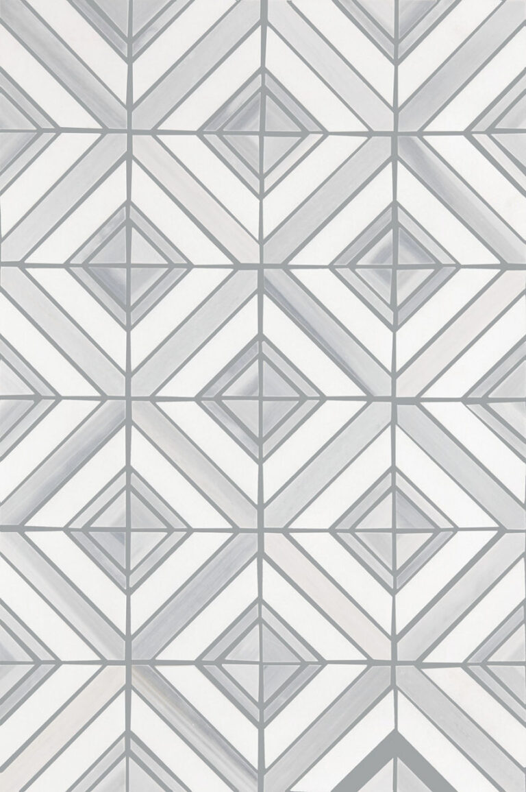 Perfit Mosaix Grey Palissandro & Thassos Maze