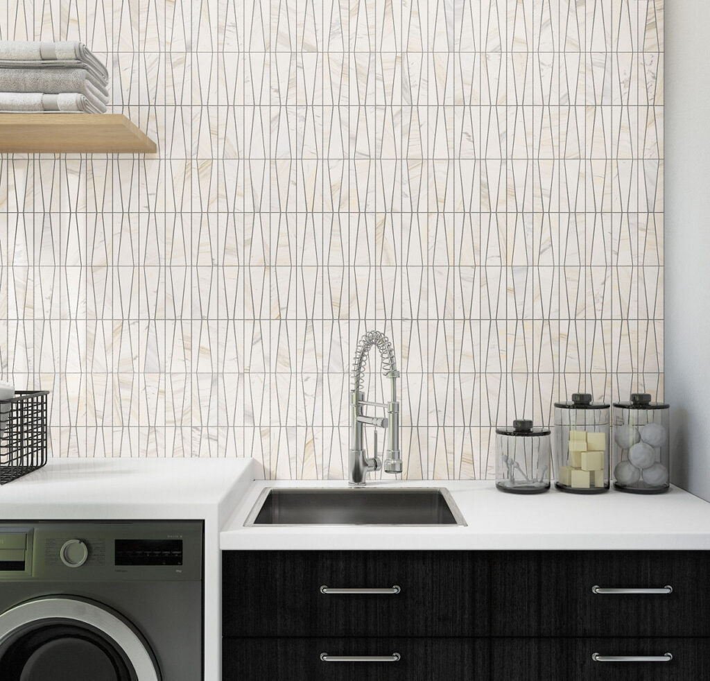 Perfit Mosaix Namaste Trapezoid wall sample