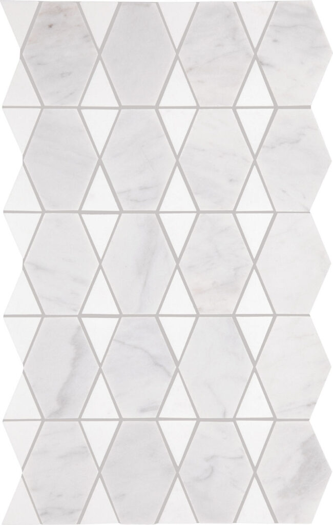 Perfit Mosaix Saran White & Thassos Reverse