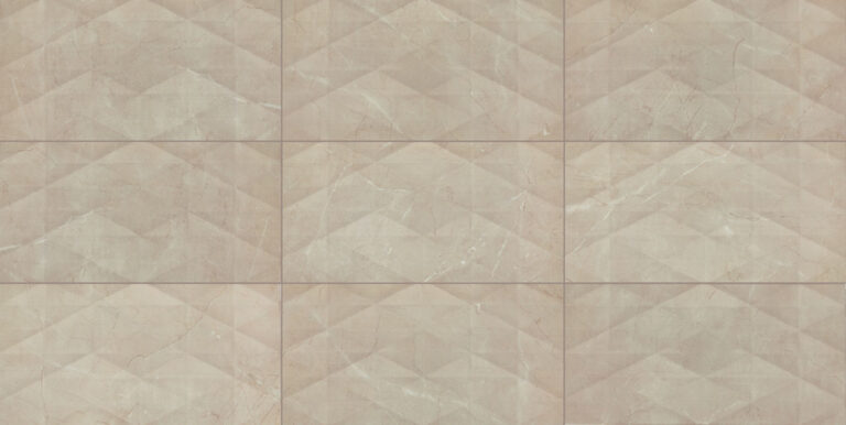 Perpetuo 12 x 24 Geometric Satin Elegant Beige