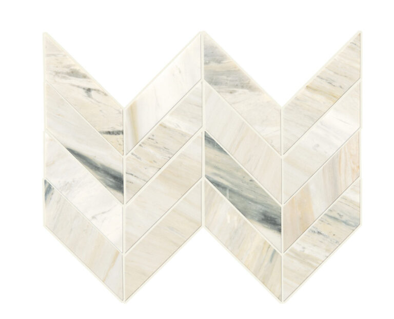 Pietra Divina Chevron Mosaic Namaste