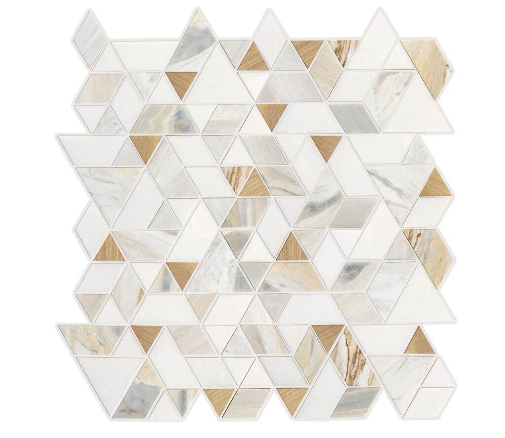 Pietra Divina Spectrum Mosaic Namaste Gold Blend