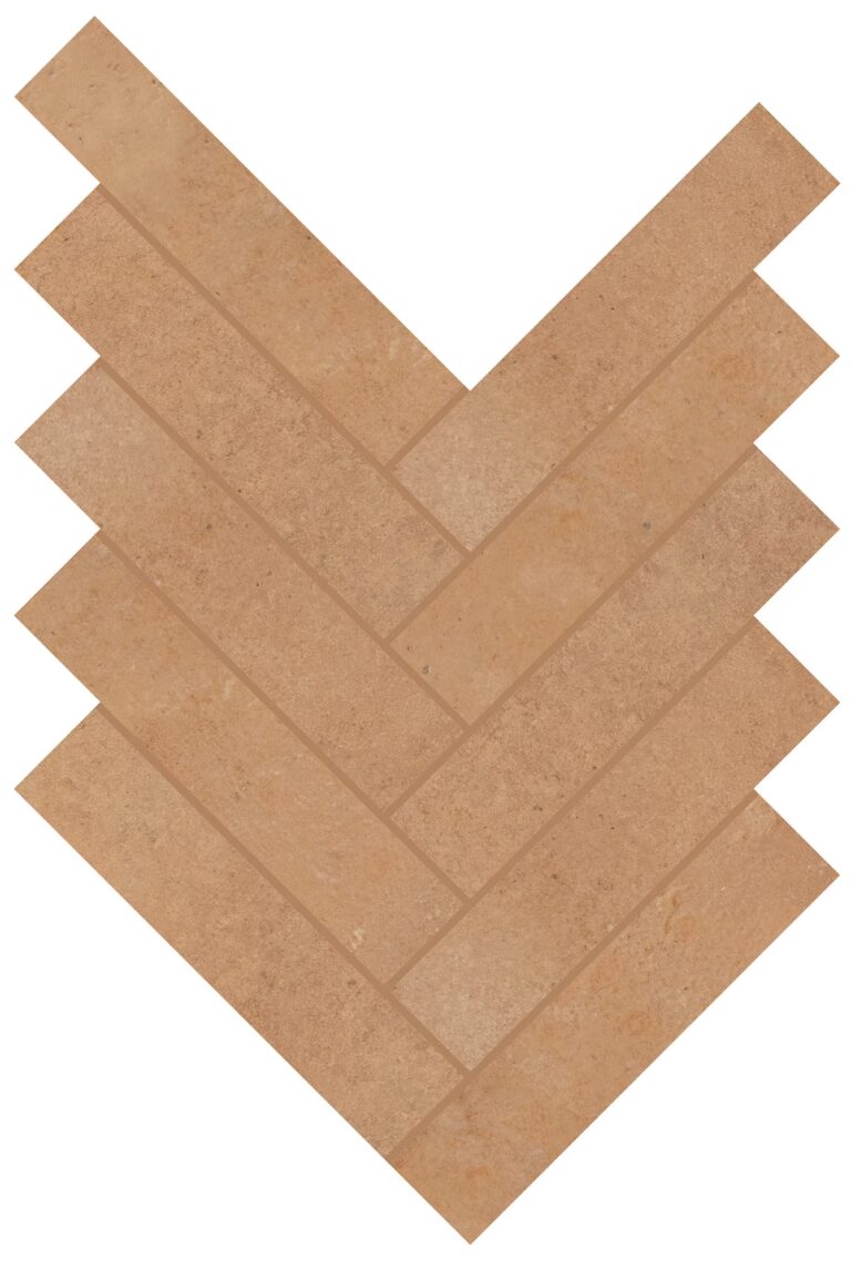 Rekindle Herringbone Matte Terracotta