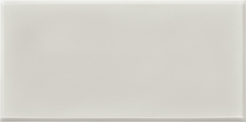 Retrospace Remix Undulated 3 x 6 Mercury Grey Glossy
