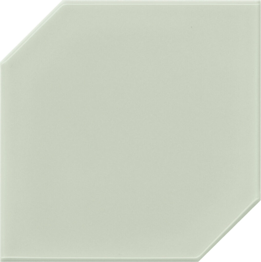 Retrospace Remix Undulated Hexagon Succulent Green