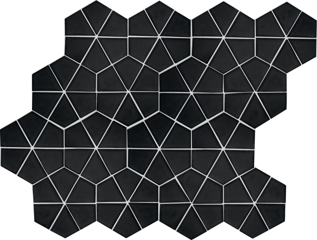 Stagecraft Kaleidoscope Mosaic Black Matte