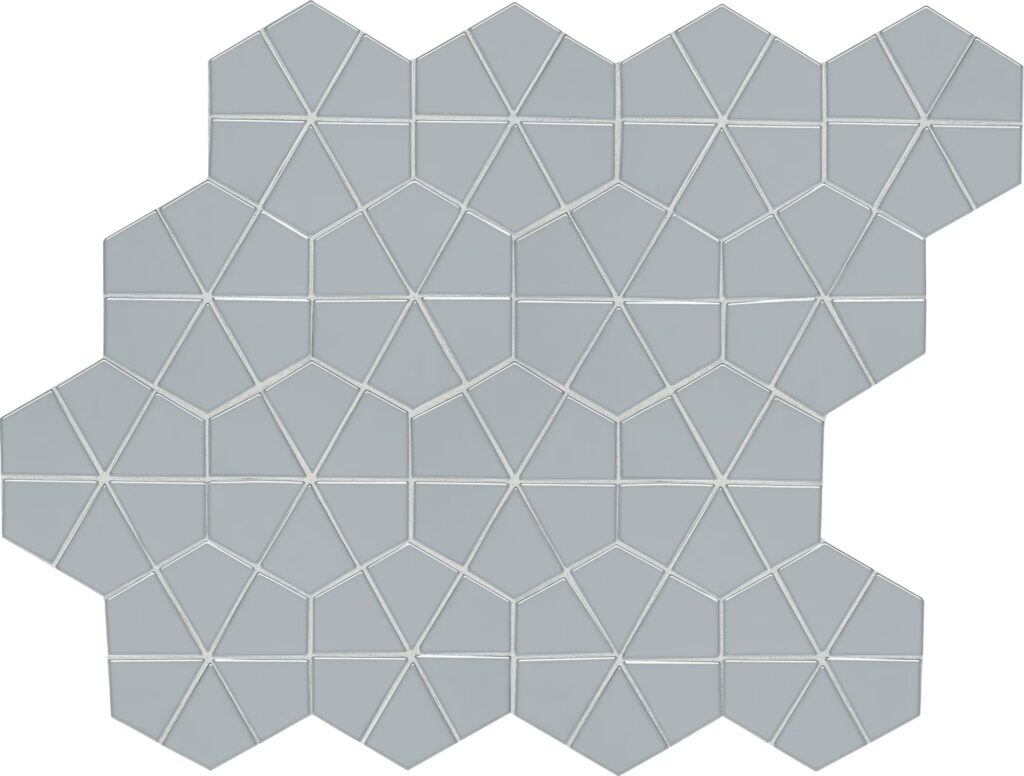 Stagecraft Kaleidoscope Mosaic Desert Gray Glossy