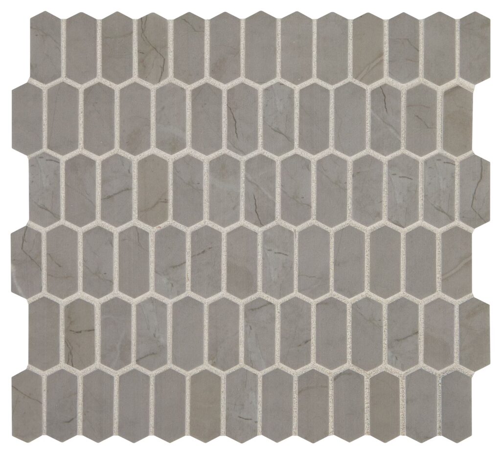 Statuette Picket Mosaic Paloma Gray Matte
