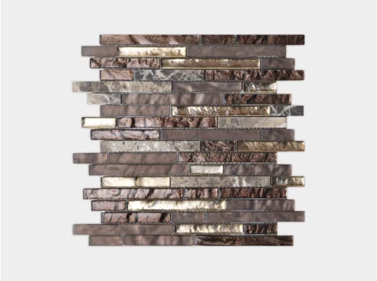 Treasures Bronze Emperador Strip 12X12