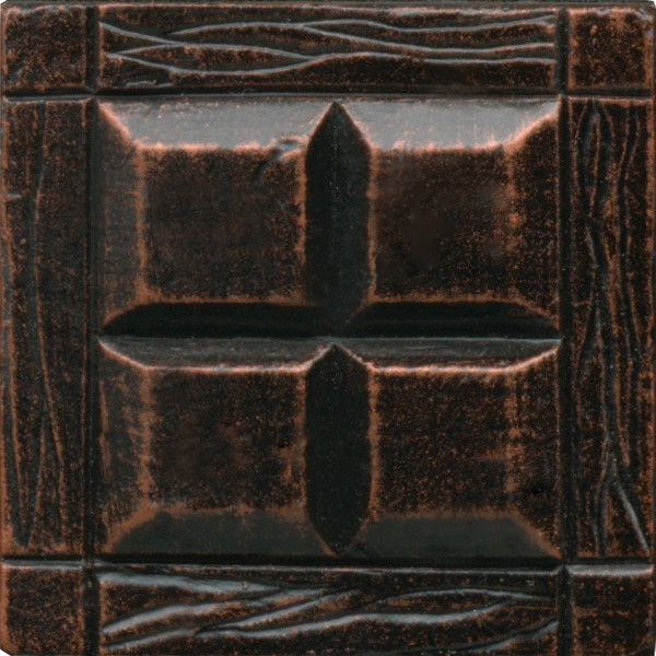 Armor 2 x 2 Star Four Square Oil Rubbed Bronze