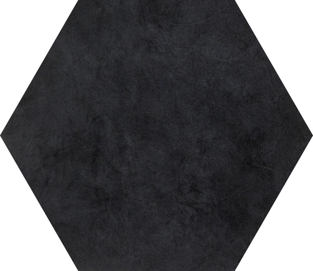 Bee Hive 24 x 20 Hexagon Matte Black