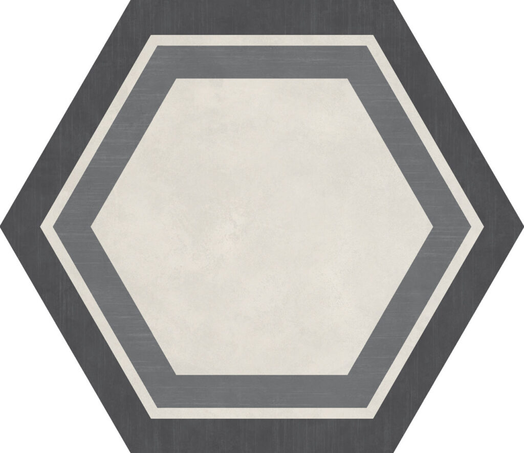 Bee Hive 24 x 20 Hexagon Matte Honeycomb Cool