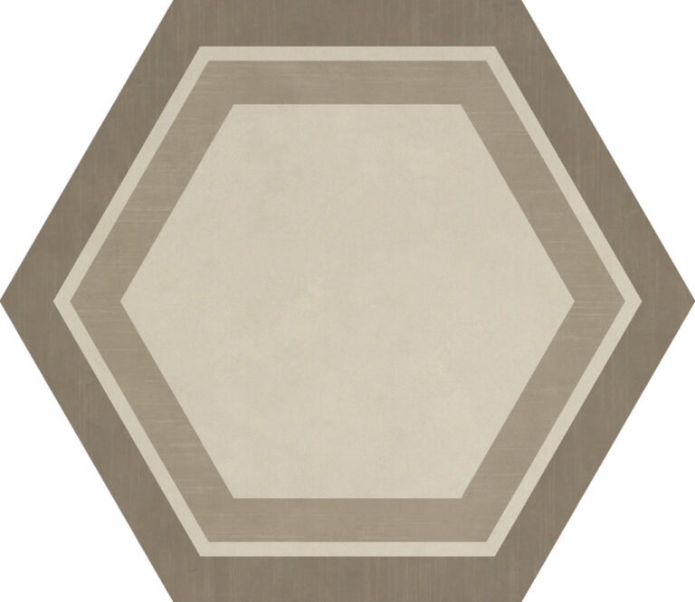 Bee Hive 24 x 20 Hexagon Matte Honeycomb Warm