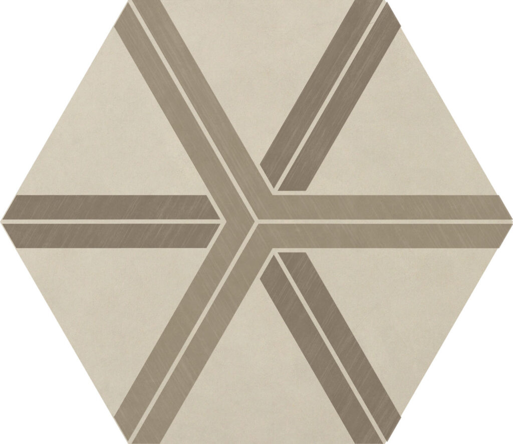 Bee Hive 24 x 20 Hexagon Matte Plot Warm Blend