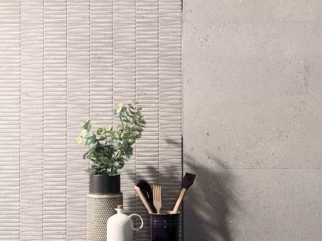 Durango 23 x 59 acero wall sample close up