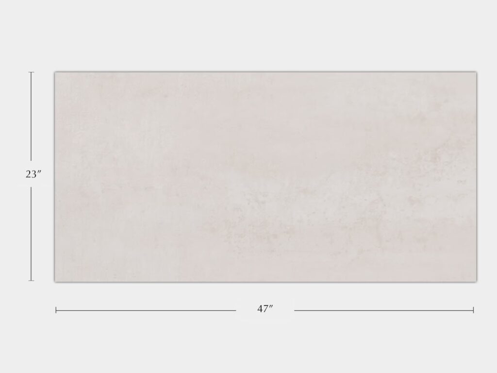 Ferroker Platino 23 X 47 size