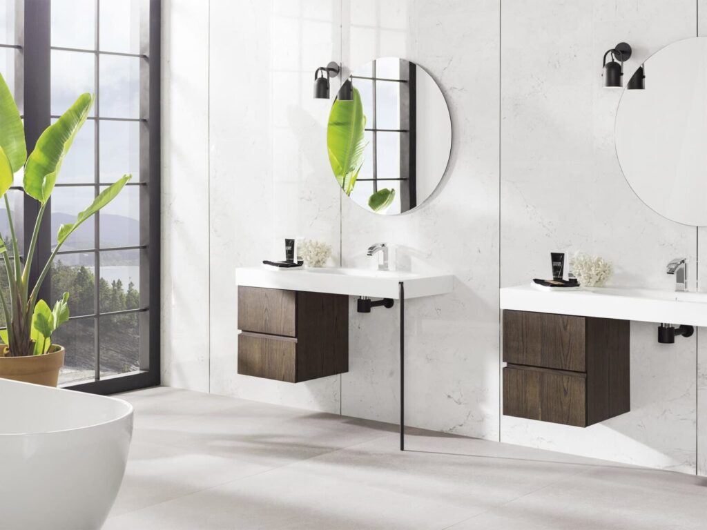 Fontana 23 x 59 wall sample bathroom