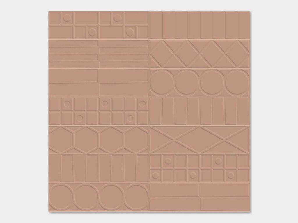 Geo 7 x 17 Deco Nude