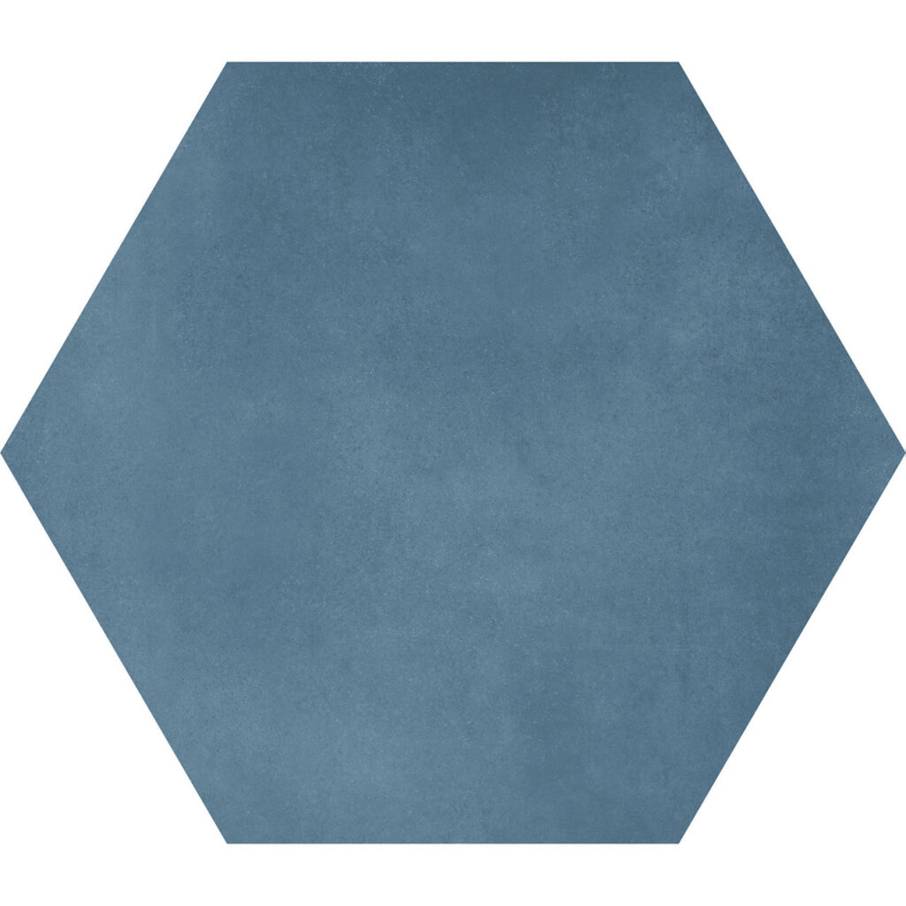 Scrapbook 8 x 9 Hexagon Matte Keepsake Blue