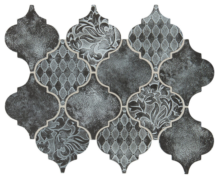 Vintage Metals 4 Arabesque Whitewash Iron
