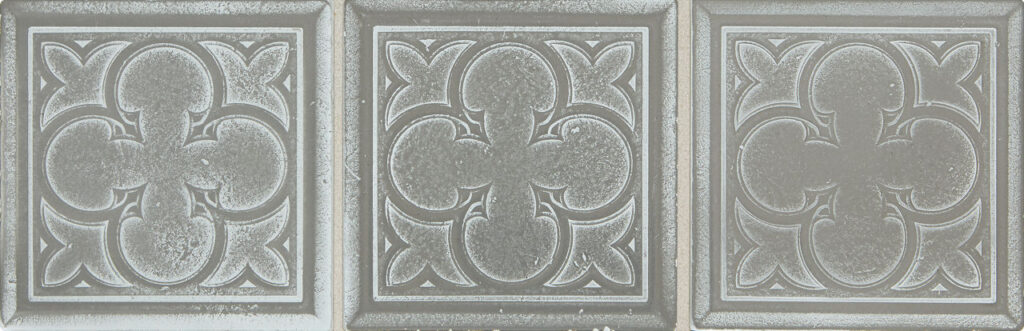 Vintage Metals 4 X 4 Clover Whitewash Titanium