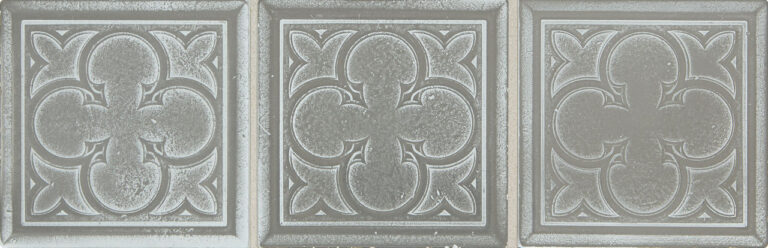 Vintage Metals 4 X 4 Clover Whitewash Titanium