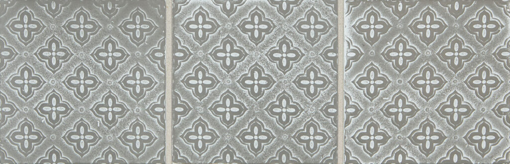 Vintage Metals 4 X 4 Flower Whitewash Titanium
