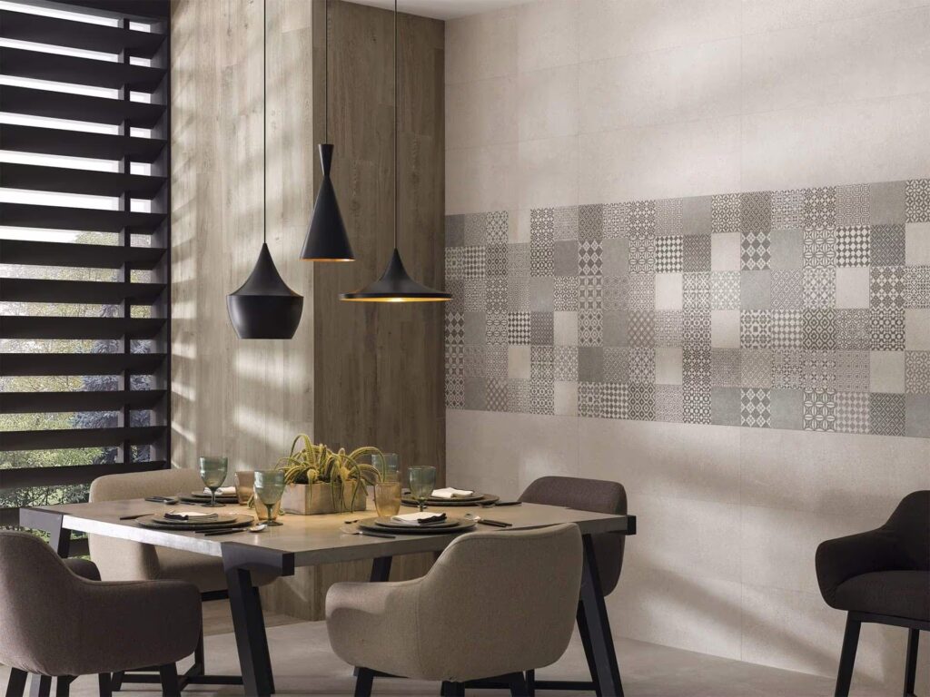 Bottega Caliza 13X39 wall sample